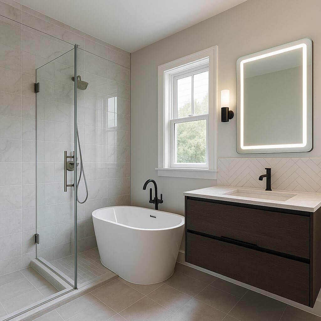 bathroom remodel south shore
