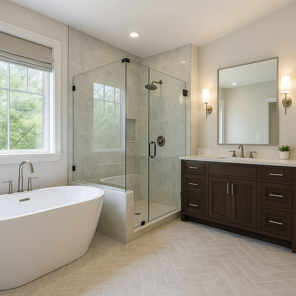 Master Bathroom Remodeling in The Woodlands: Transform Your Space with Style & Function
