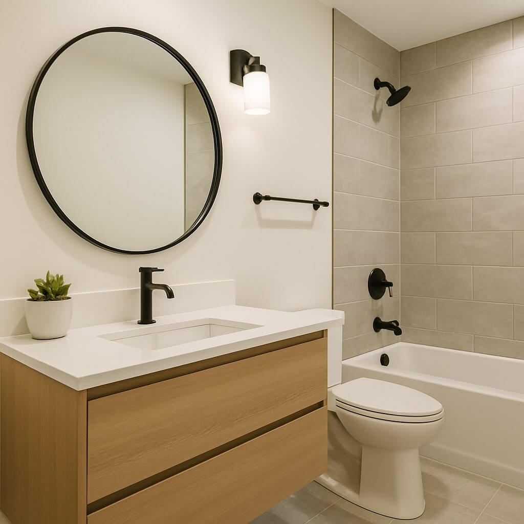 Partial Bathroom Remodel Guide 2025: Cost-Effective Upgrades for a Fresh New Look