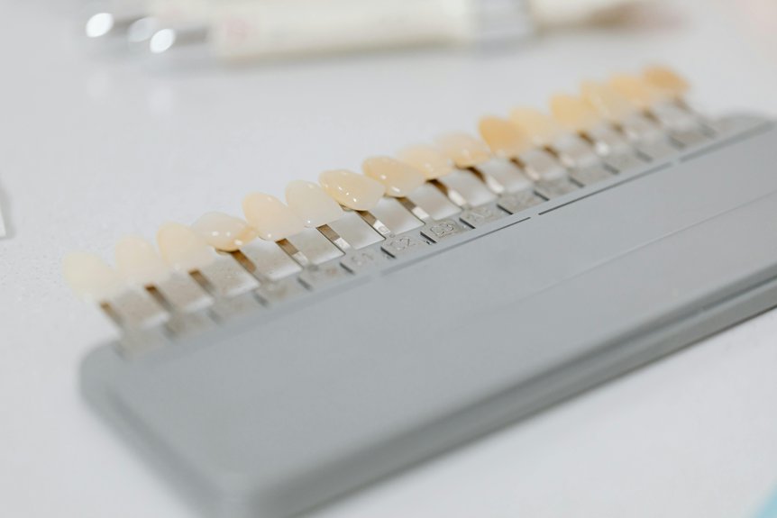 Tache blanche sur les dents