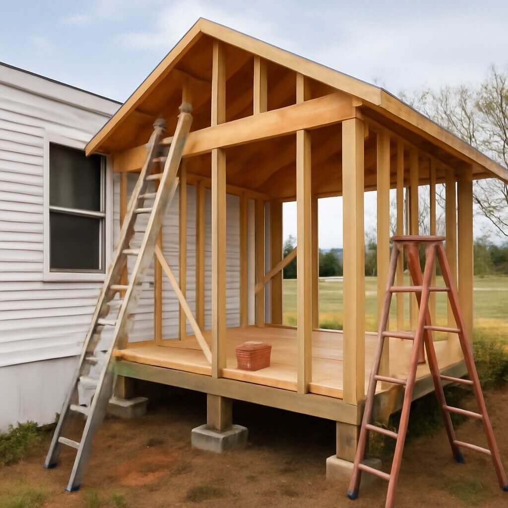DIY Guide for Building an Addition to Your Mobile Home